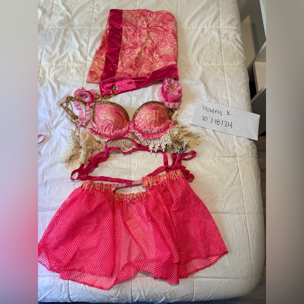 Hauteline Bling rave outfit